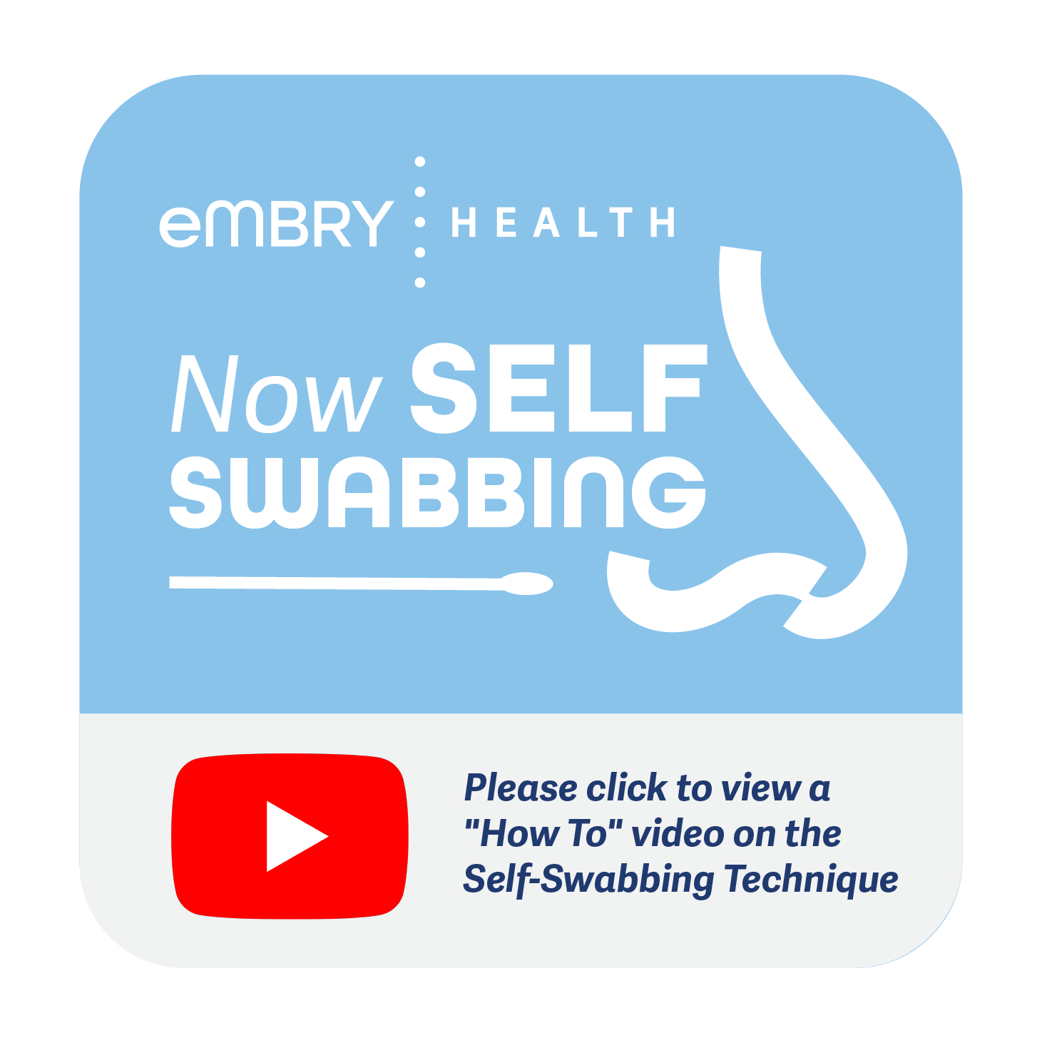 Self-Swabbing Video